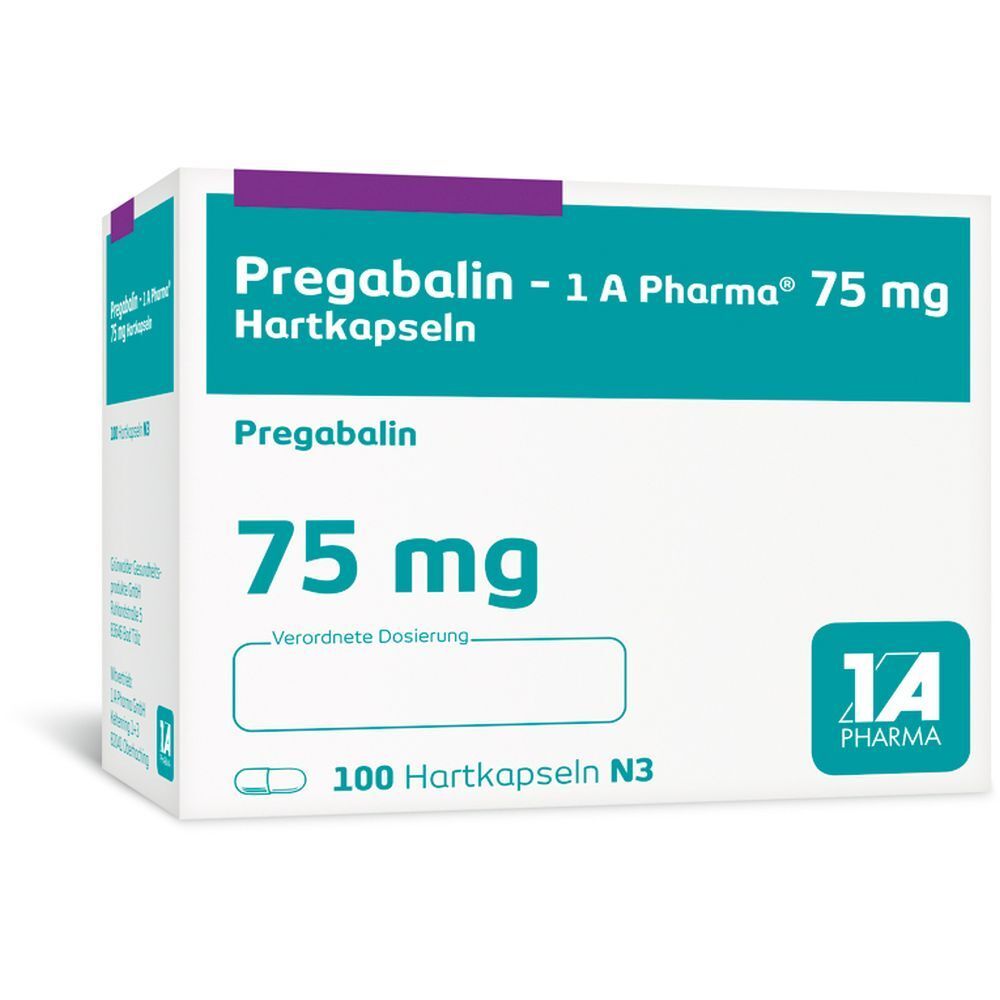 Pregabalin-1 A Pharma 75Mg