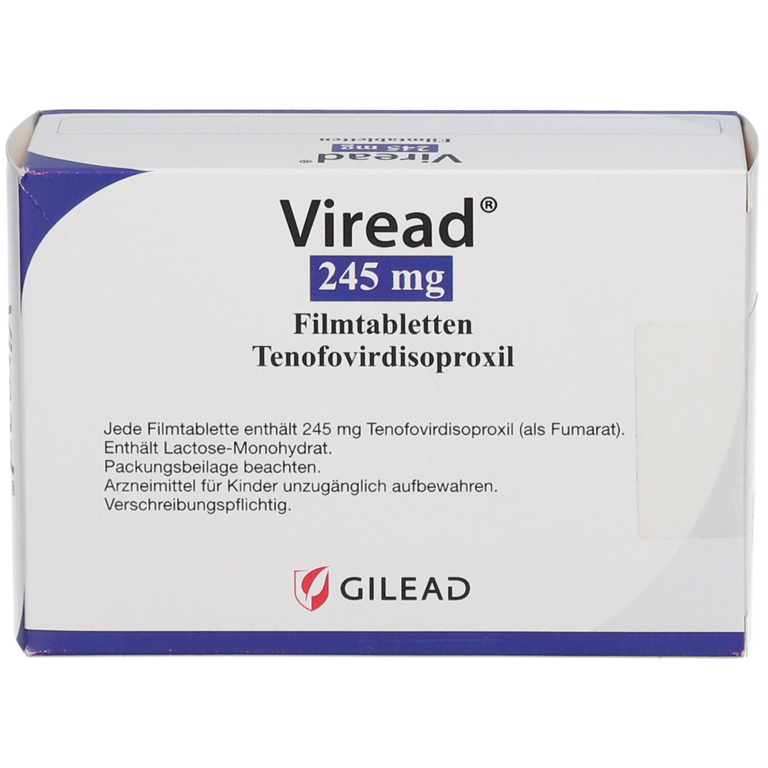 Viread® 245Mg 3x30 St Mit Dem E-Rezept Kaufen - Shop Apotheke