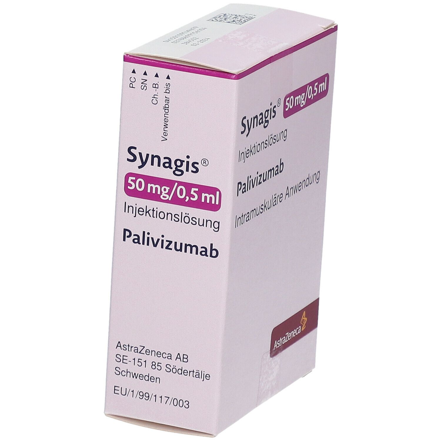 Synagis 100 mg/0,5 ml