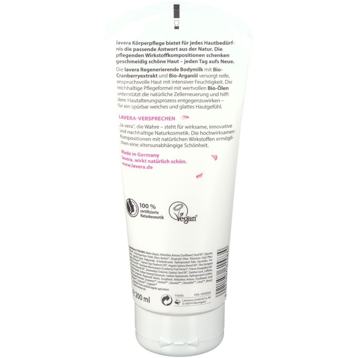 lavera Bodymilk Bio-Cranberry & Bio-Arganöl