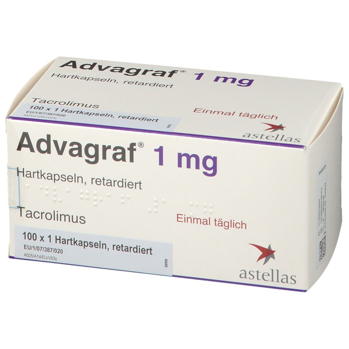 Advagraf 1 mg Retardiert 100 St mit dem E-Rezept kaufen - SHOP APOTHEKE