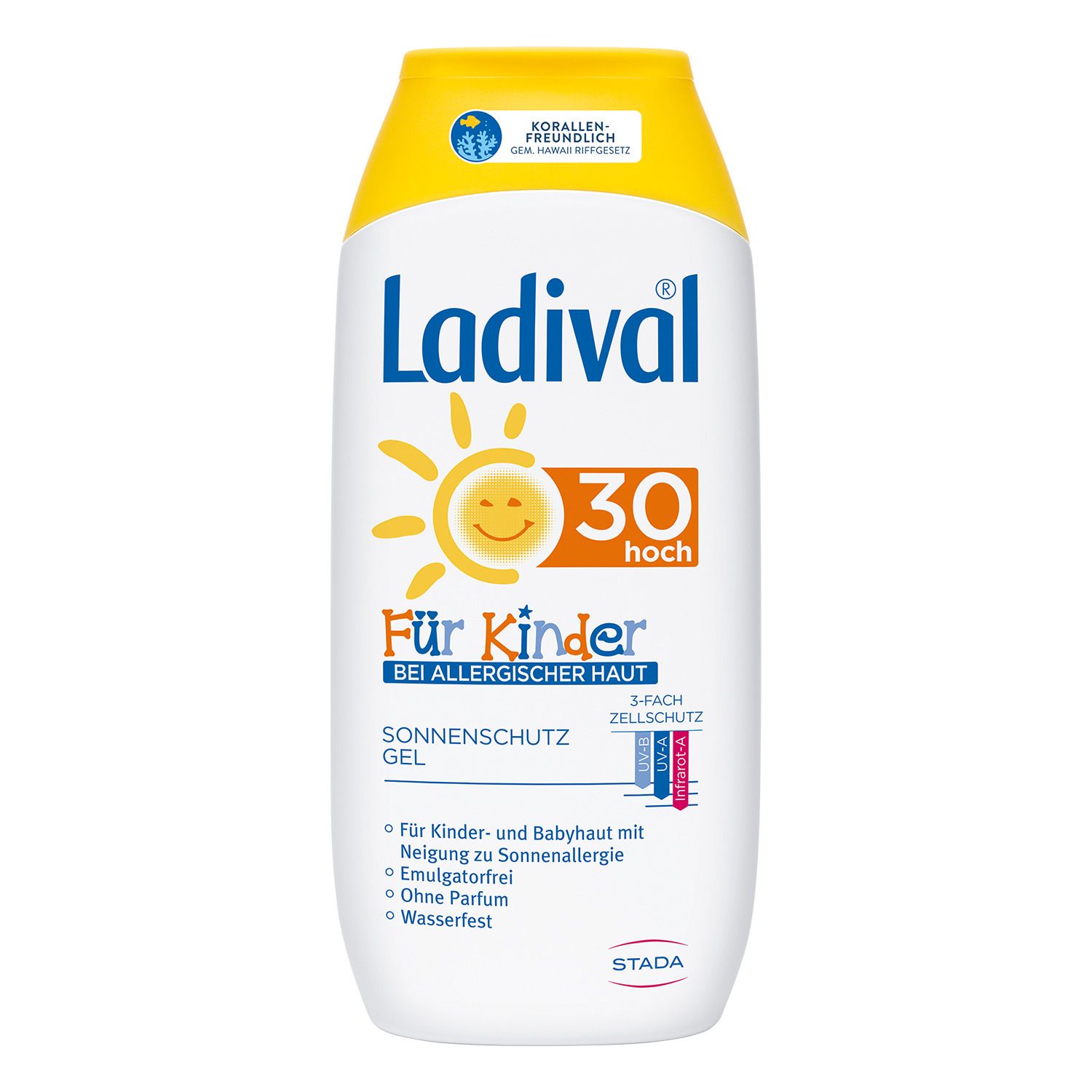 Ladival® Sonnengel Kinder bei allergischer Haut LSF 30