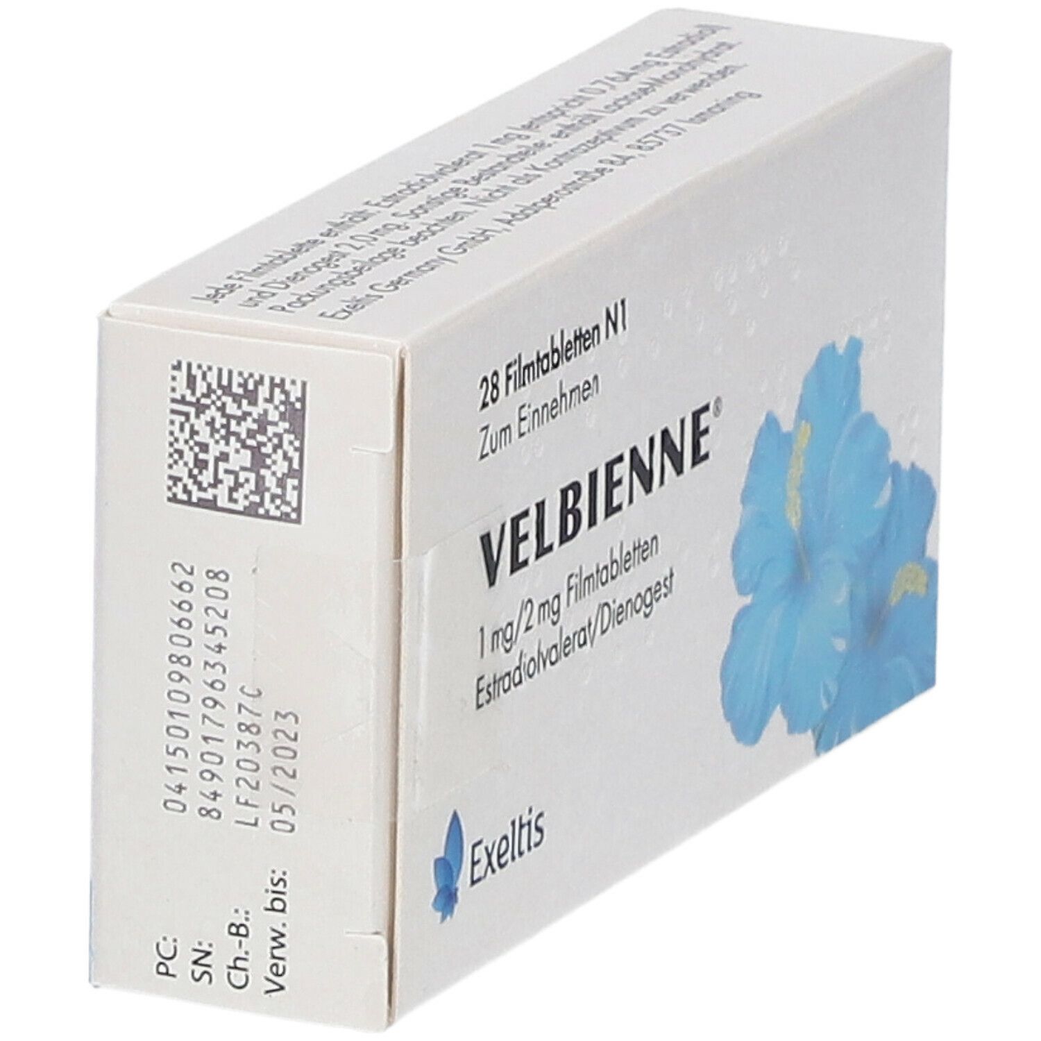 Velbienne 1 mg/2 mg Filmtabletten 28 St