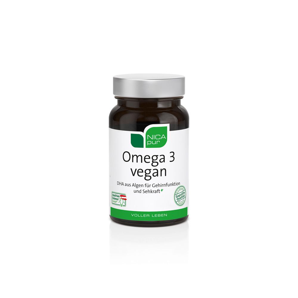 NICApur Omega 3 vegan Kapseln
