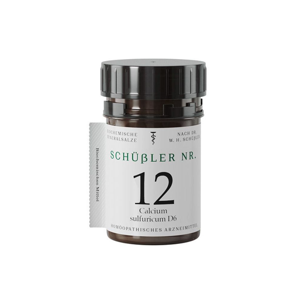 SCHÜSSLER NR.12 Calcium sulfuricum D 6 Tabletten