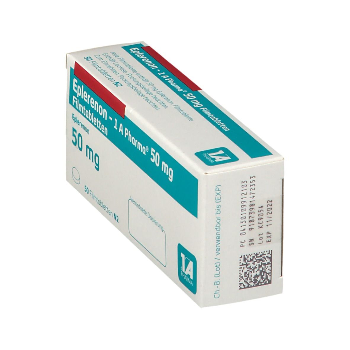 Eplerenon-1A Pharma 50 mg Filmtabletten St