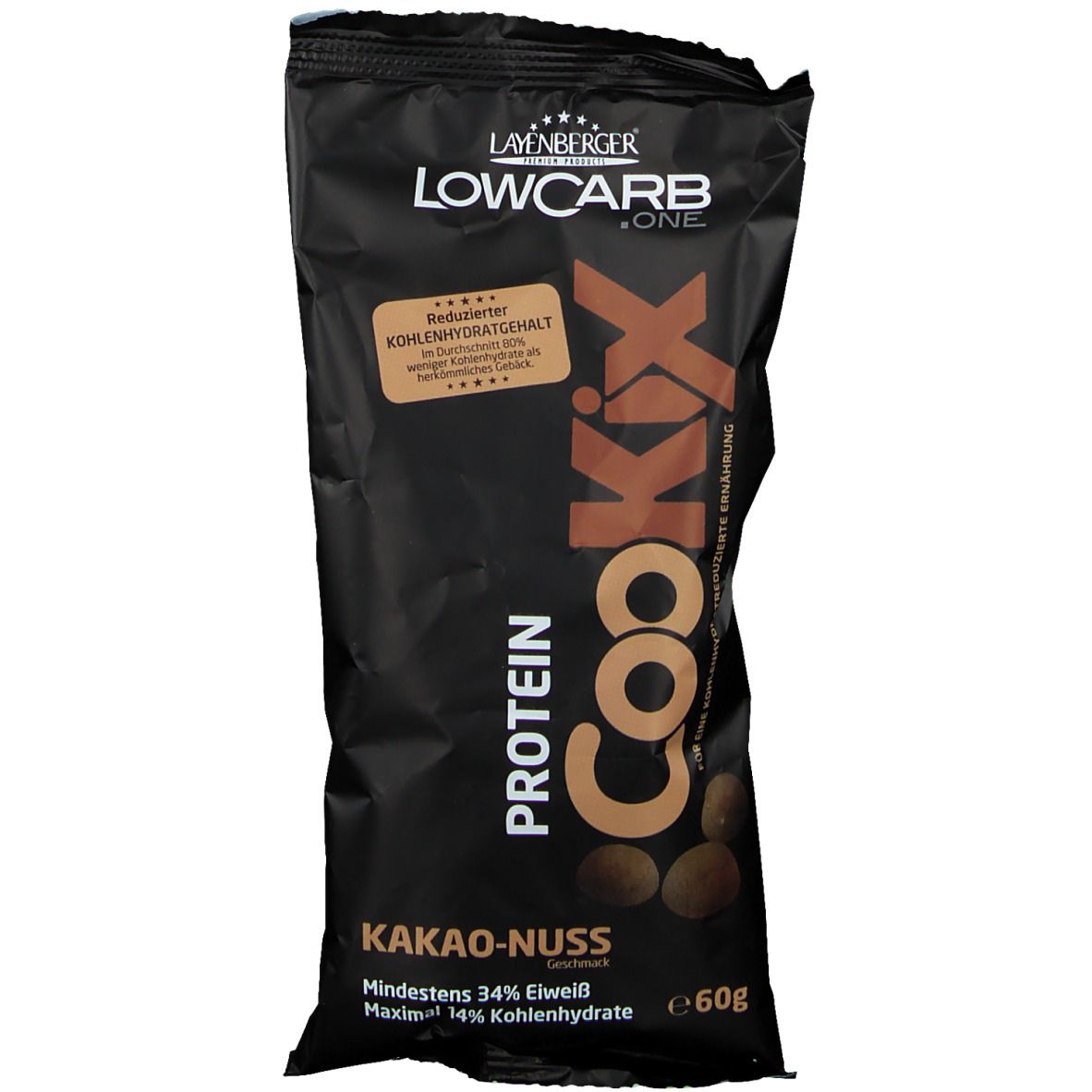 LAYENBERGER® LowCarb Protein CooKix Kakao-Nuss