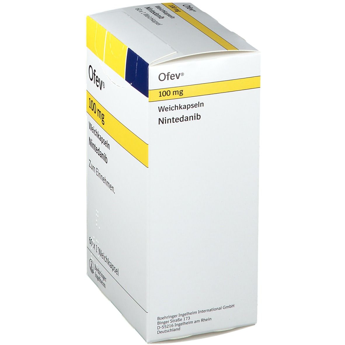 Ofev 100 mg Weichkapseln 60 St