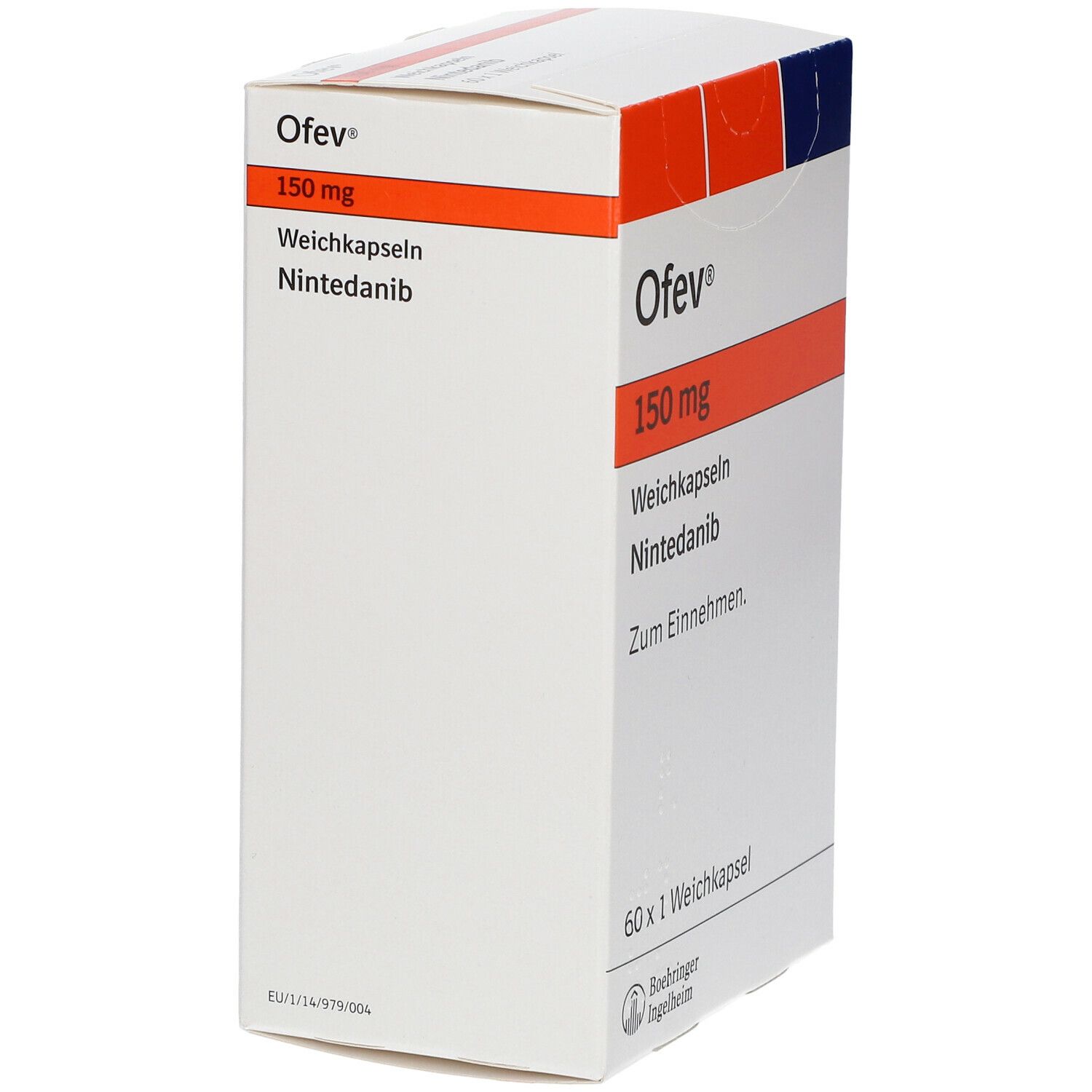 Ofev 150 mg Weichkapseln 60 St