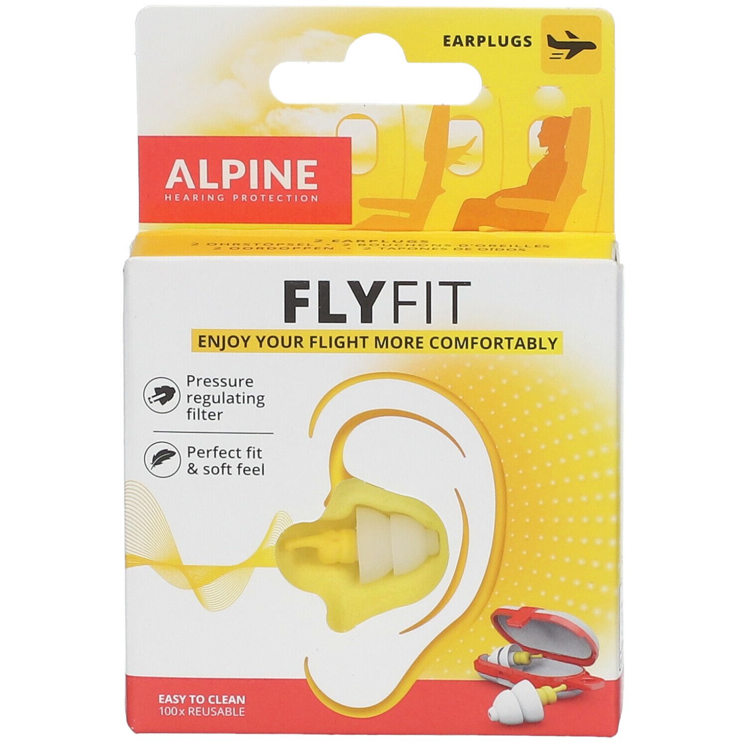 Alpine® FlyFit® Ohrstöpsel