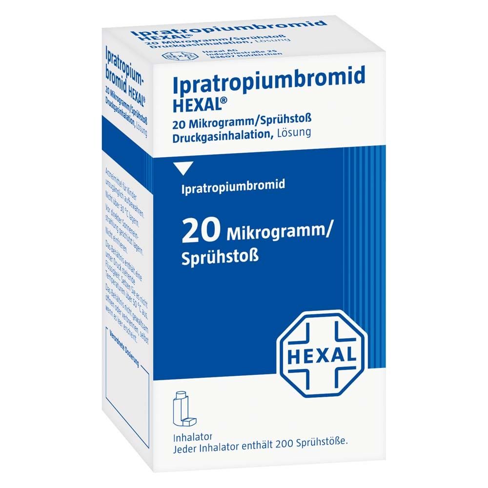 Ipratropiumbromid HEXAL® 20 Mikrogramm/Sprühstoß