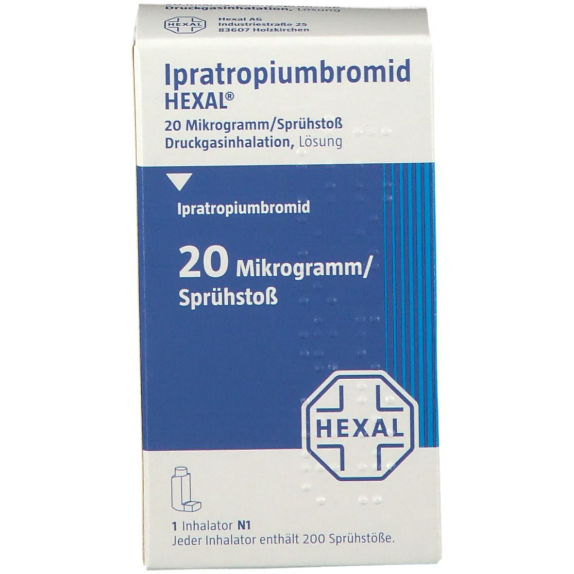 Ipratropiumbromid HEXAL® 20 Mikrogramm/Sprühstoß