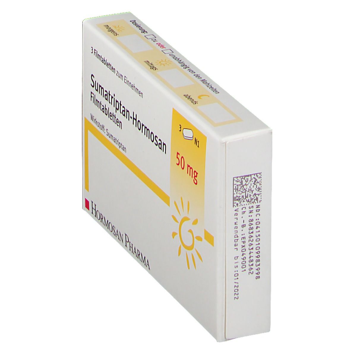 Sumatriptan-Hormosan 50 mg