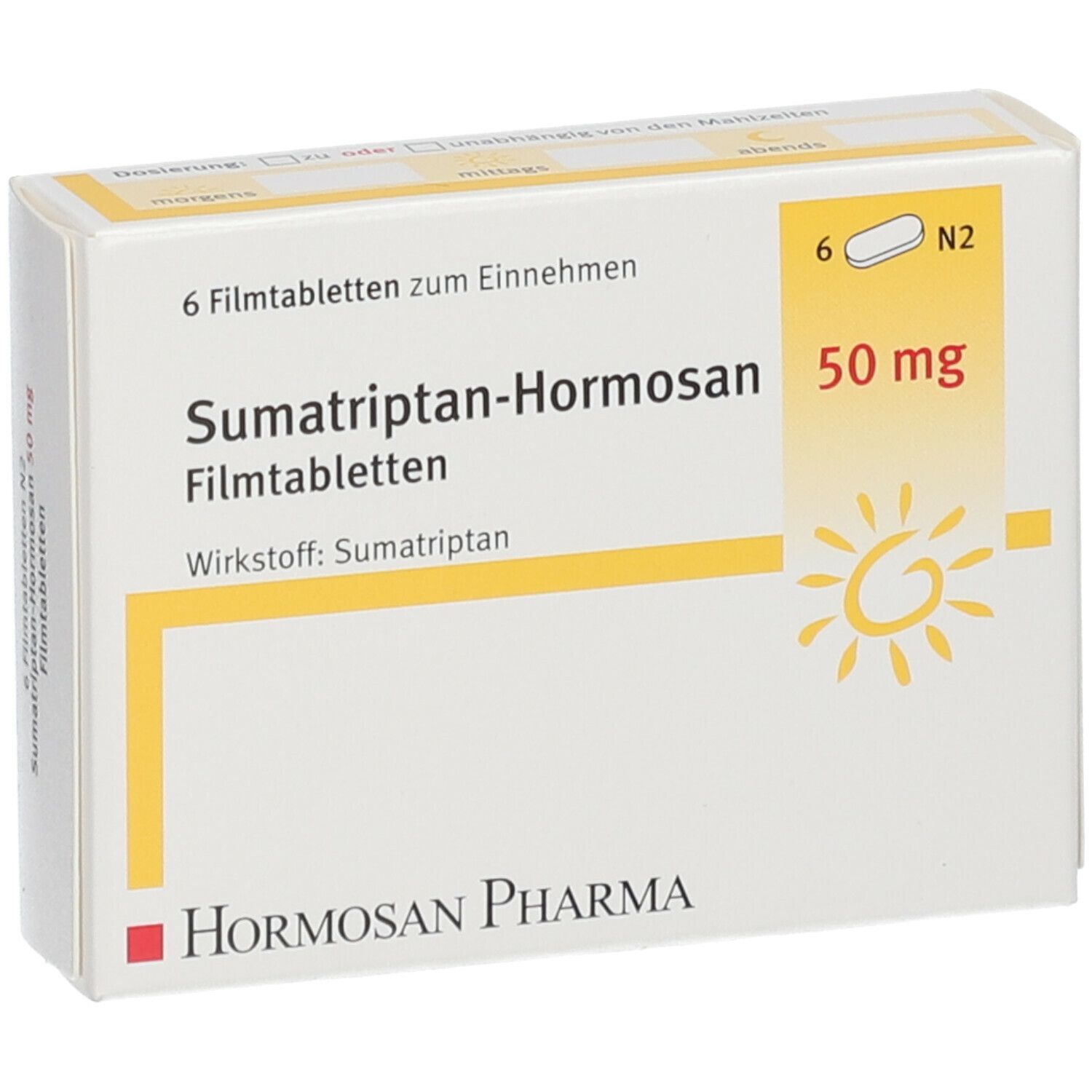 Sumatriptan-Hormosan 50 mg