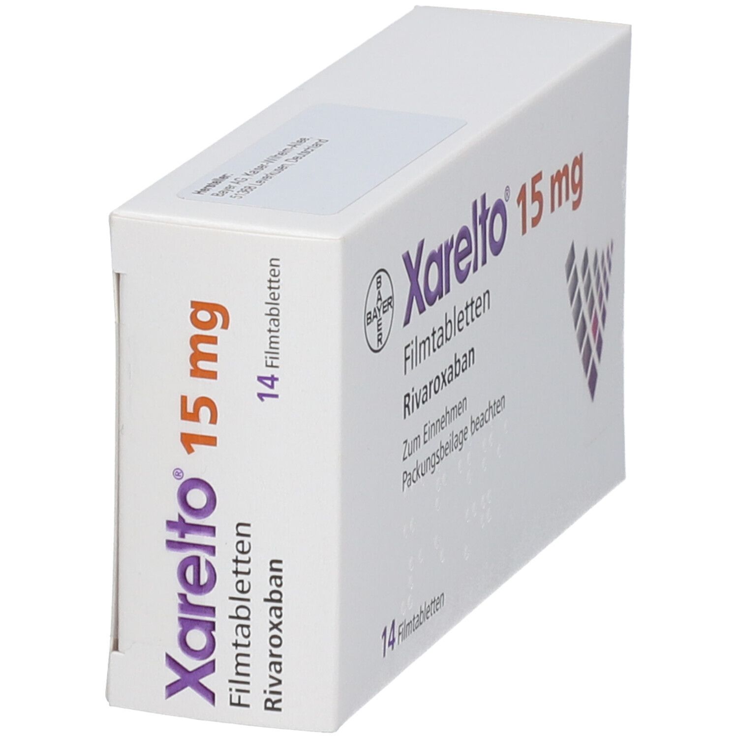 Xarelto 15 mg Filmtabletten 14 St