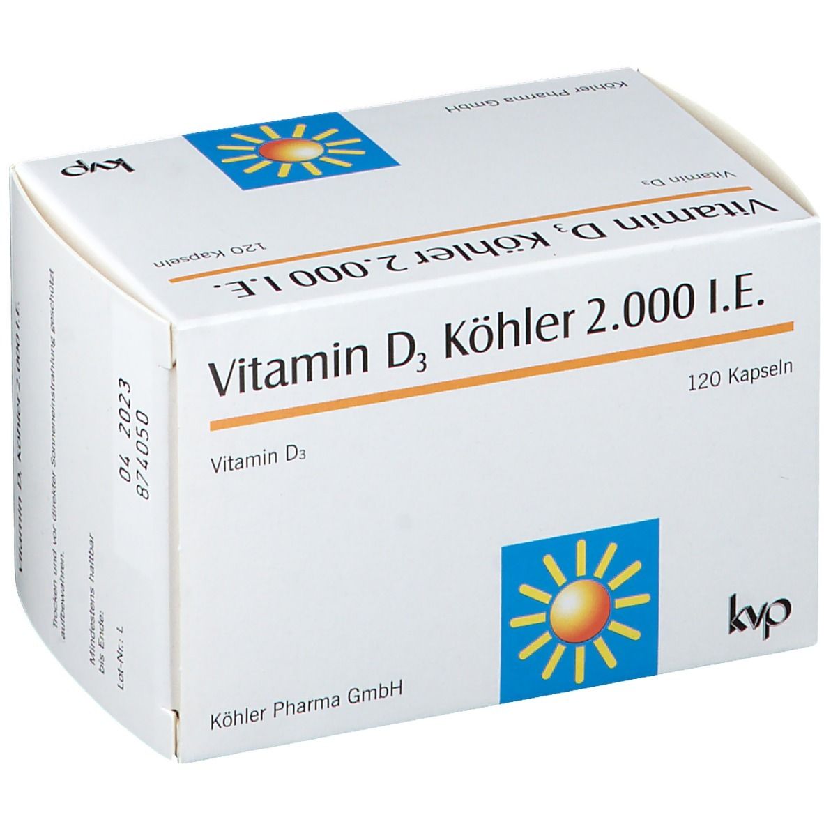 Vitamin D3 Köhler 2000 IE Kapseln