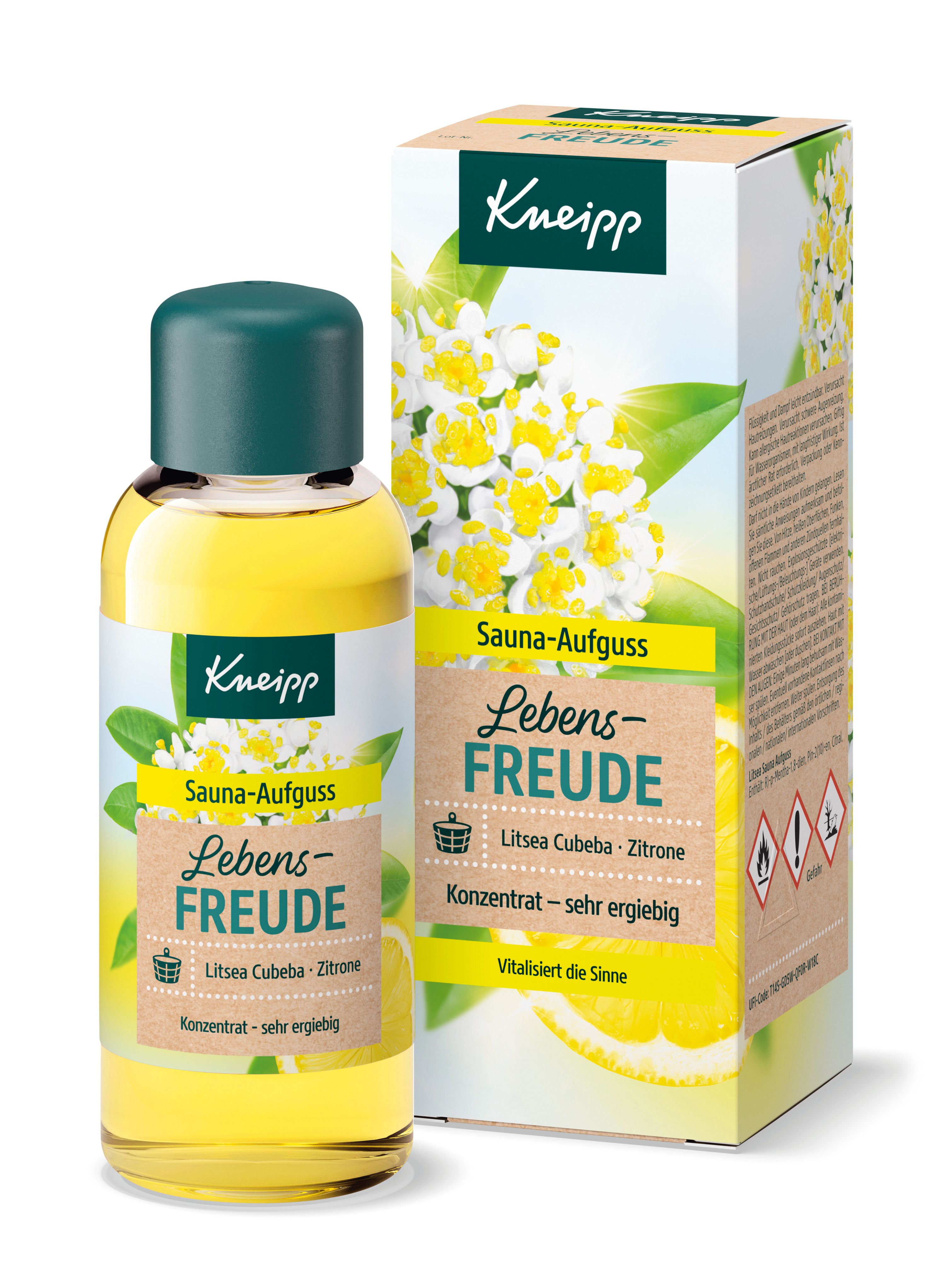Sauna-Aufguss Lebensfreude 100 ml Flüssigkeit