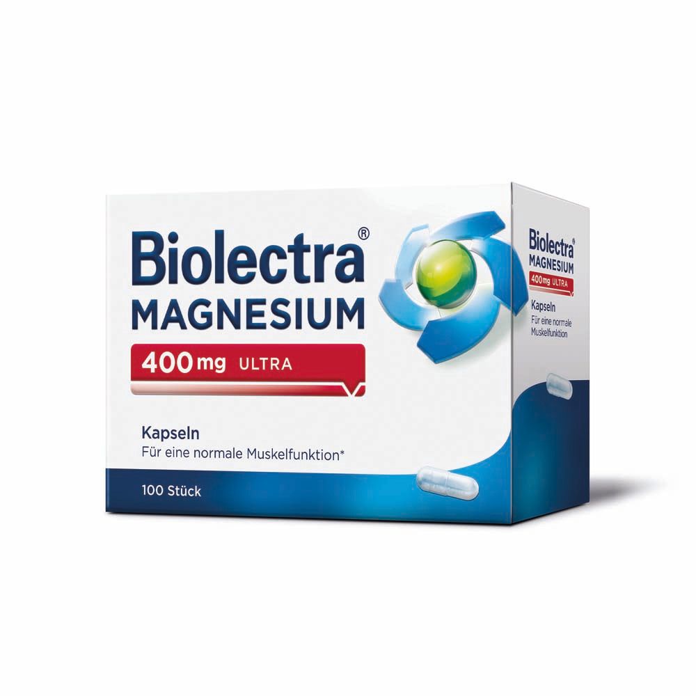 Magnesium 400mg ultra Kapseln 100 St Kapseln