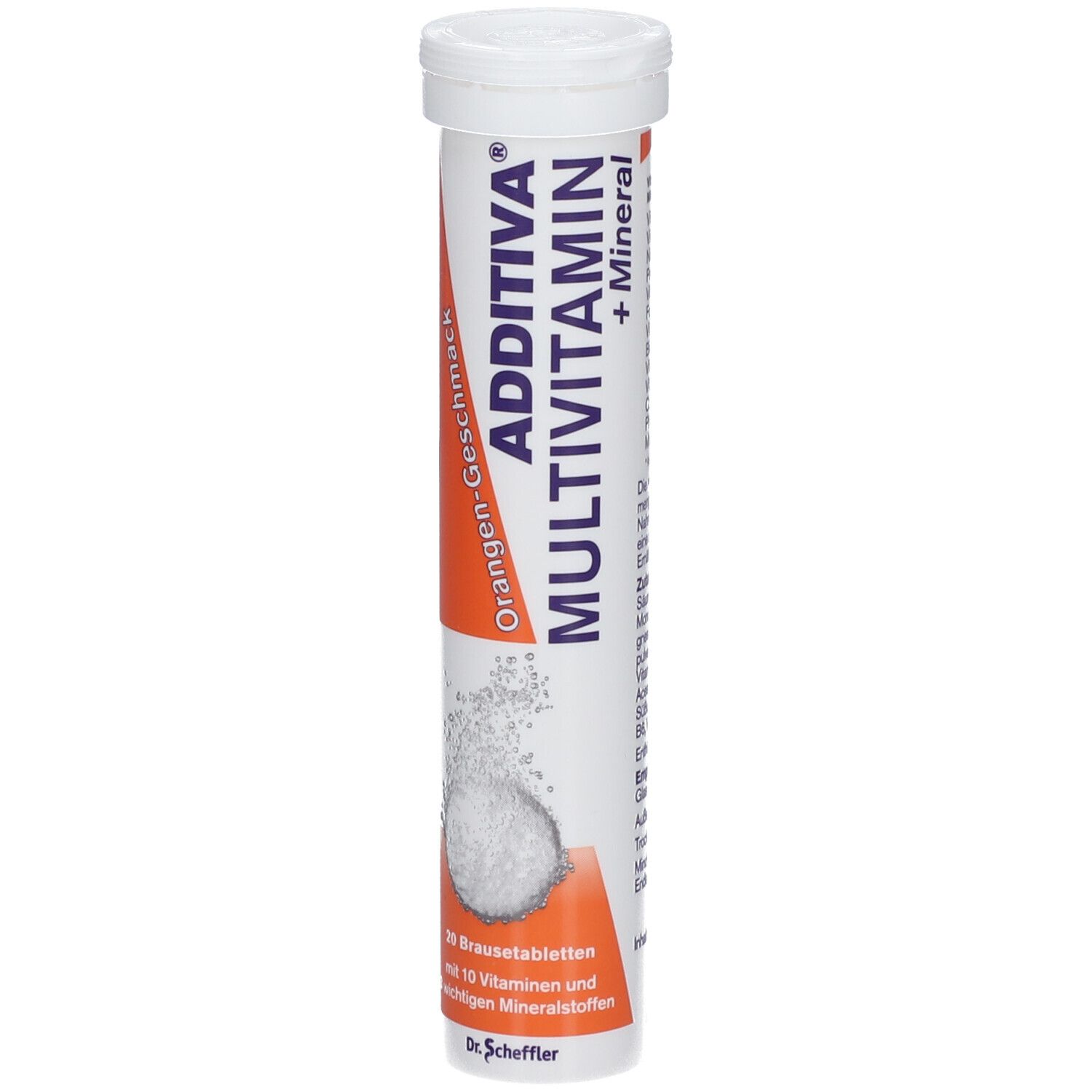 Multivitamin + Mineral Orangen-Geschmack 20 St Brausetabletten