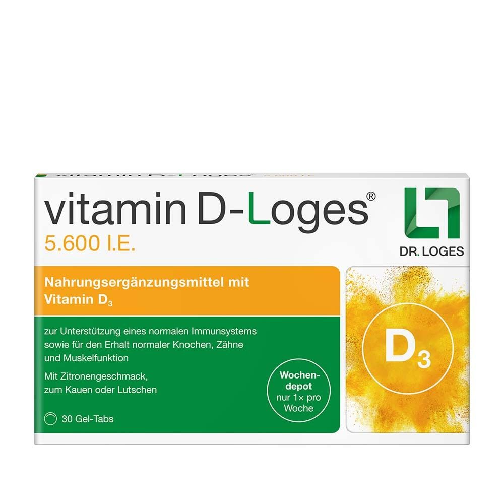 vitamin D-Loges® 5.600 I.e. 30 St Kautabletten