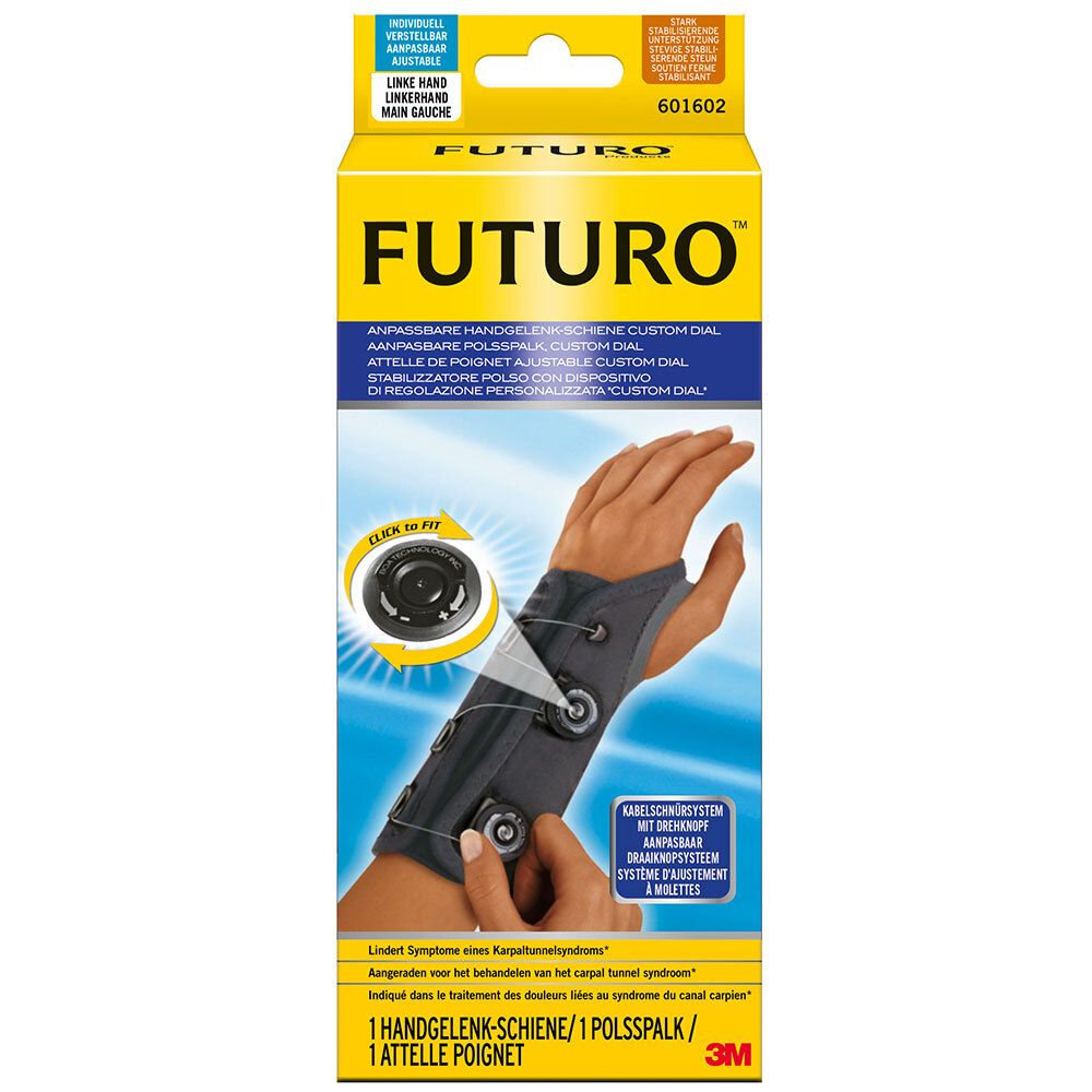 Futuro™ Custom Dial Handgelenk links 1 St Bandage(s)