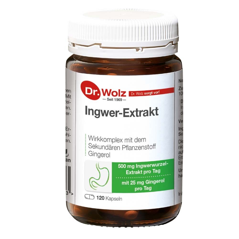 Ingwer-Extrakt 120 St Kapseln