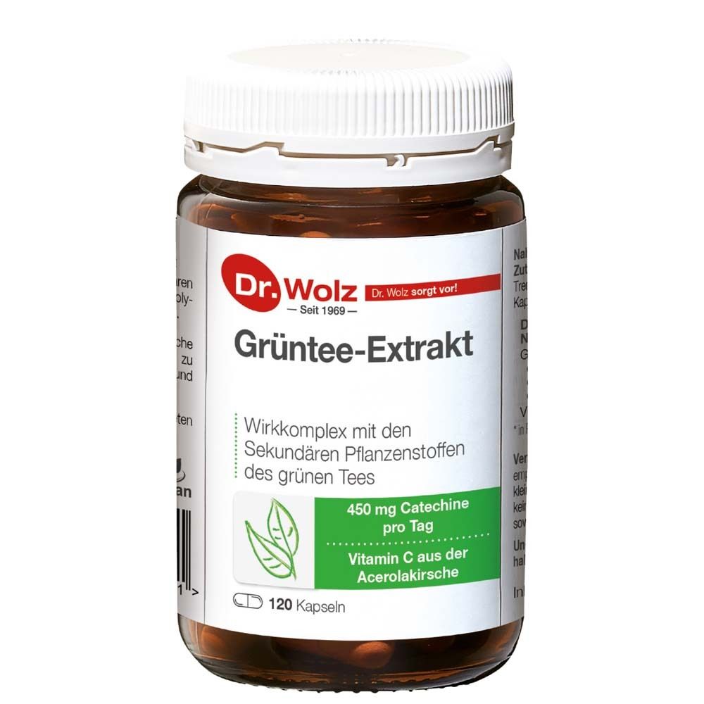 Grüntee-Extrakt 120 St Kapseln