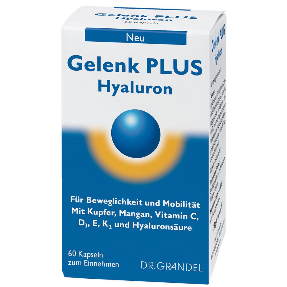 Gelenk Plus Hyaluron 60 St Kapseln