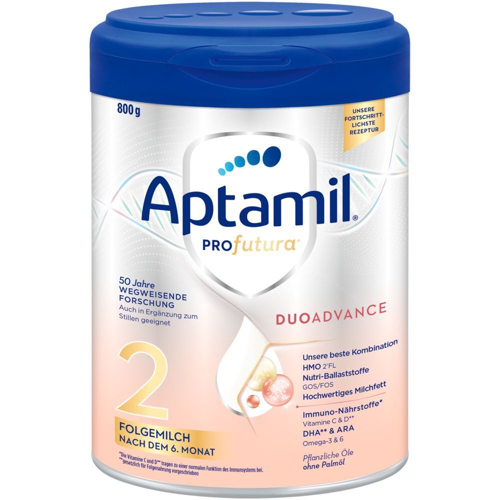 Aptamil Profutura 2 Folgemilch ab dem 6 Monat Safebox 800 g Pulver
