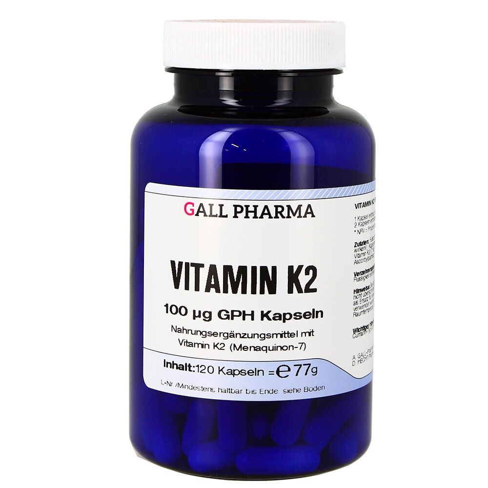 Vitamin K2 100µg GPH Kapseln 120 St Kapseln