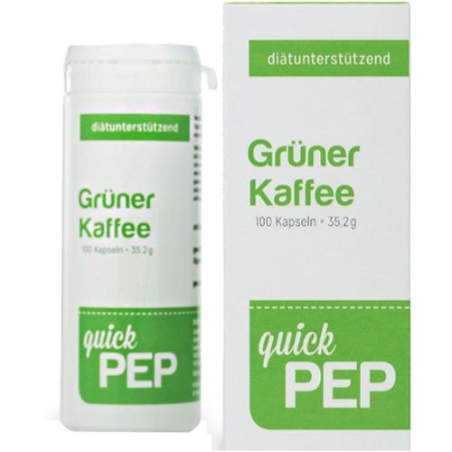 Grüner Kaffee 100 St Kapseln