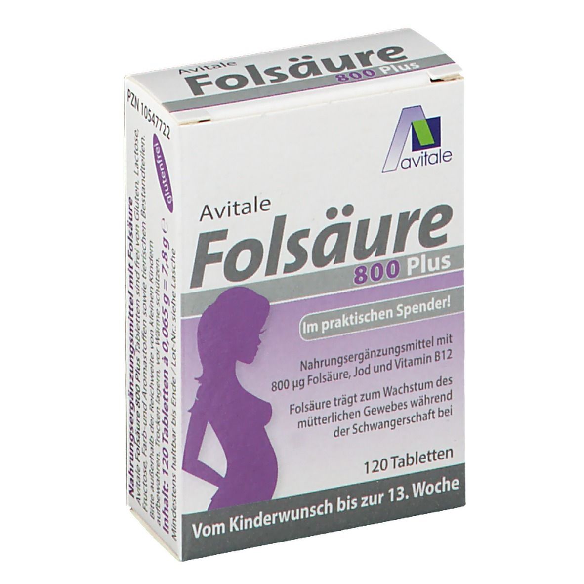 Erfahrungen Und Meinungen Zu Avitale Folsaure 800 Plus B12 Jod Shop Apotheke Com