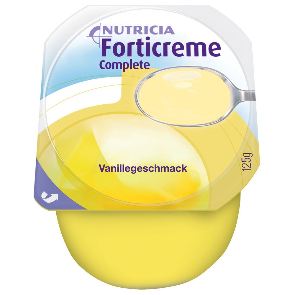 Fortimel Forticreme Vanille 8X4X125 g Flüssigkeit
