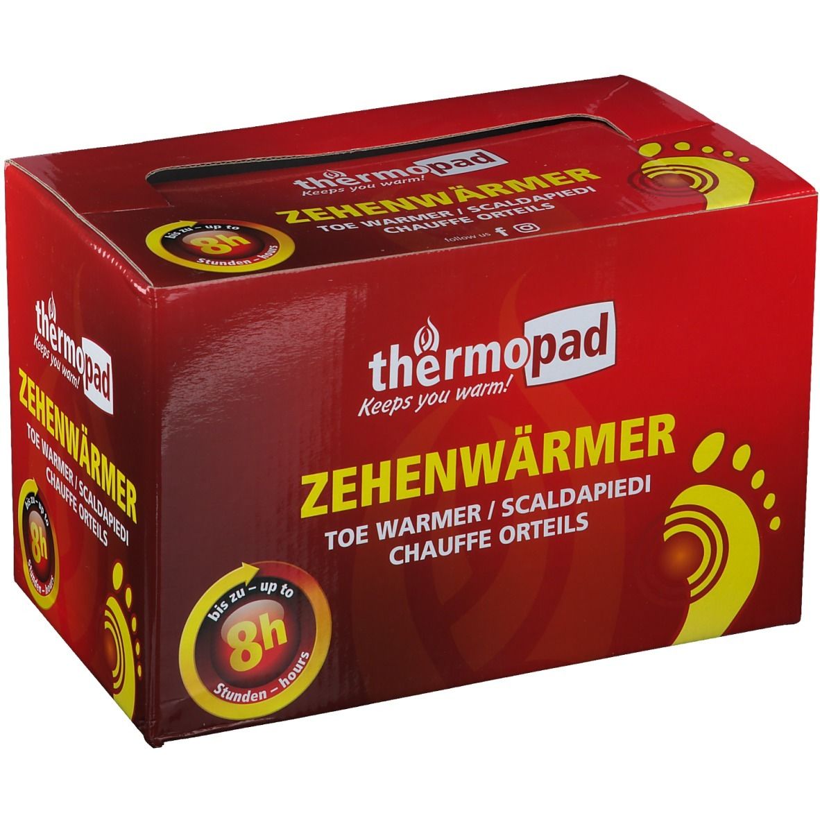 Zehenwärmer 30 St Kompressen