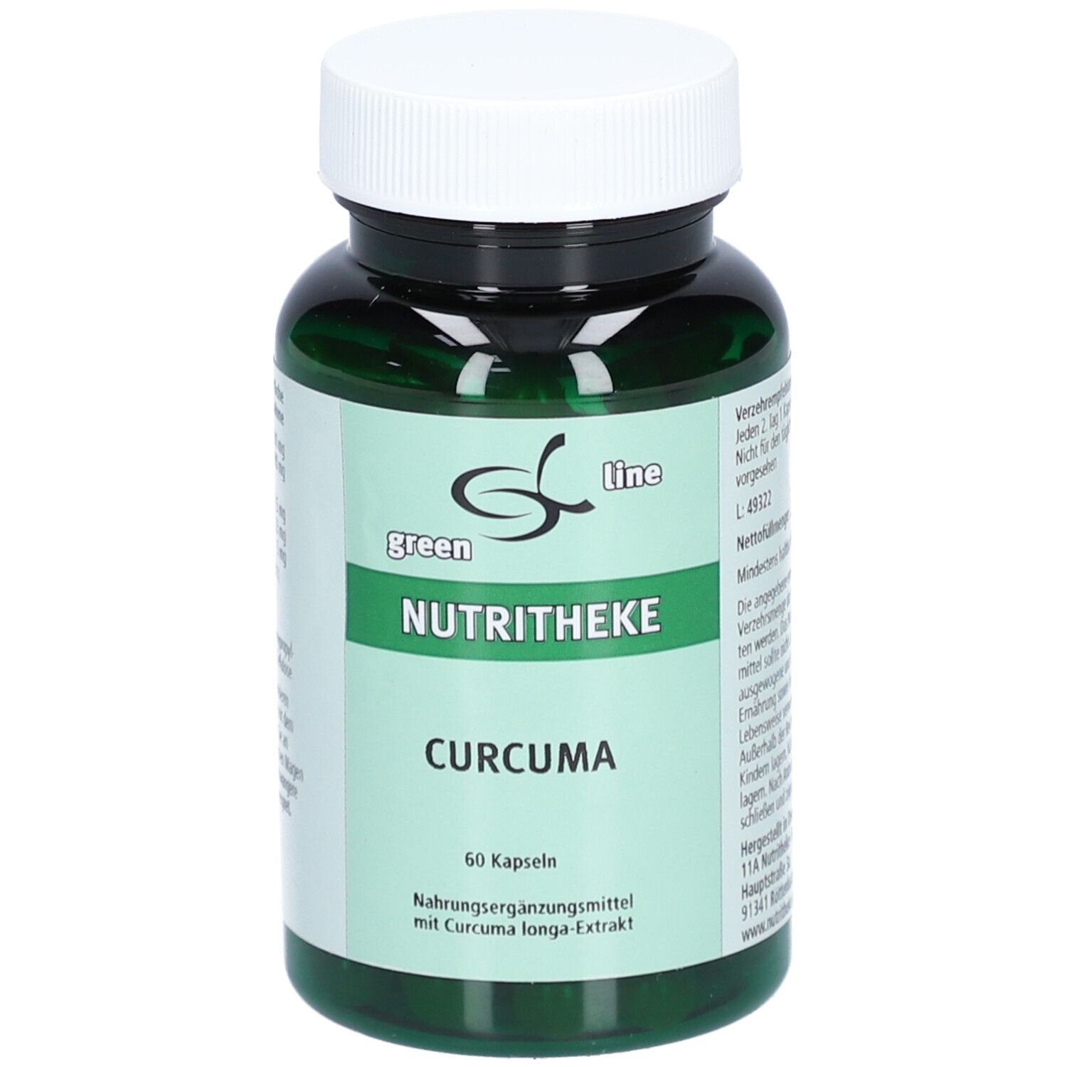 green line Curcuma 60 St Kapseln