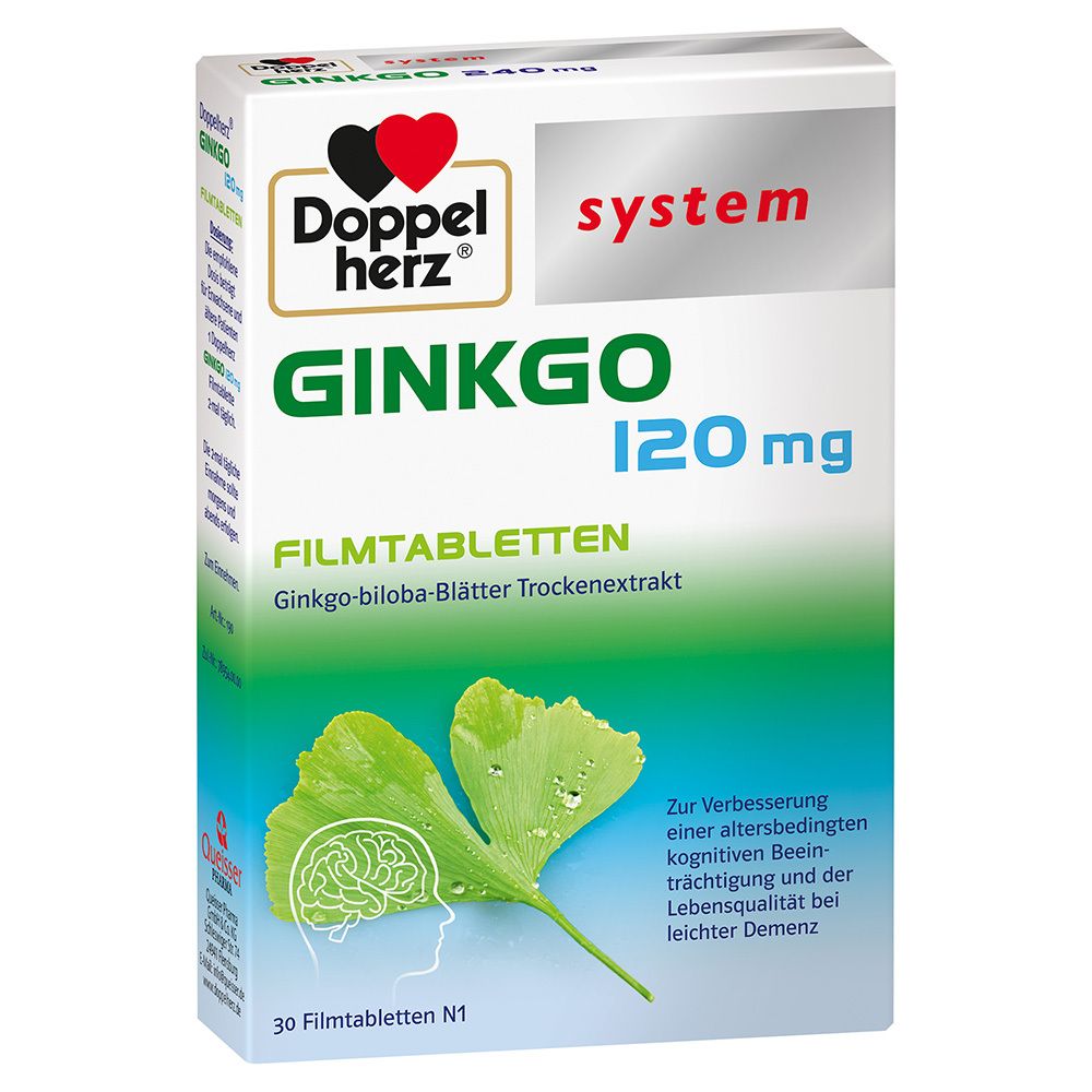 system Ginkgo 120 mg 30 St Filmtabletten