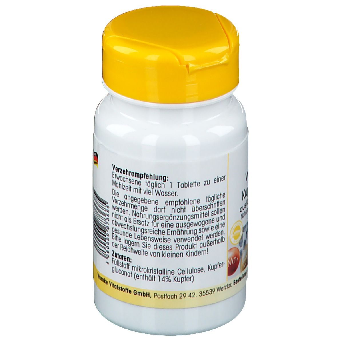 WARNKE Kupfer 2 mg