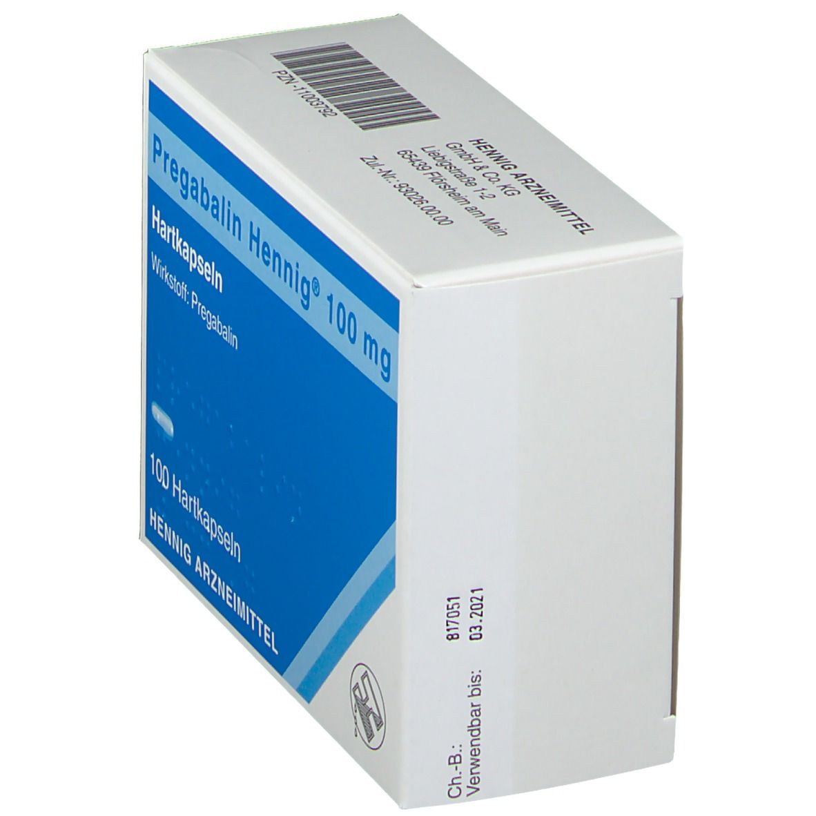 Pregabalin Hennig® 100 mg