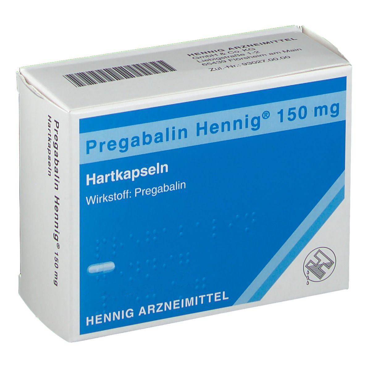 Pregabalin Hennig Mg St Mit Dem E Rezept Kaufen Shop Apotheke