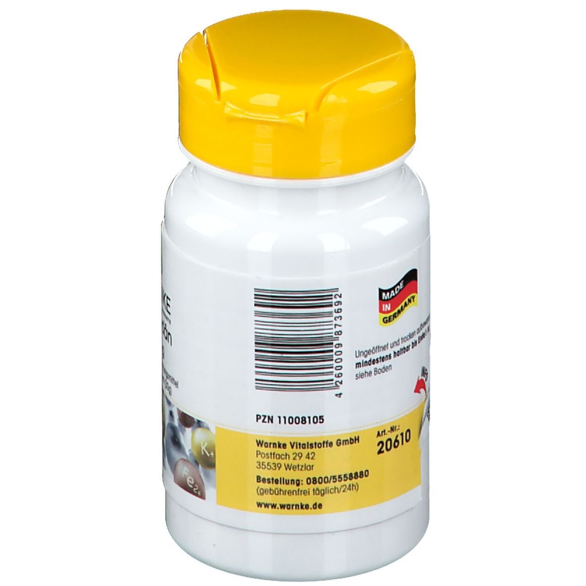 WARNKE Molybdän 150 µg 100 St - Shop Apotheke