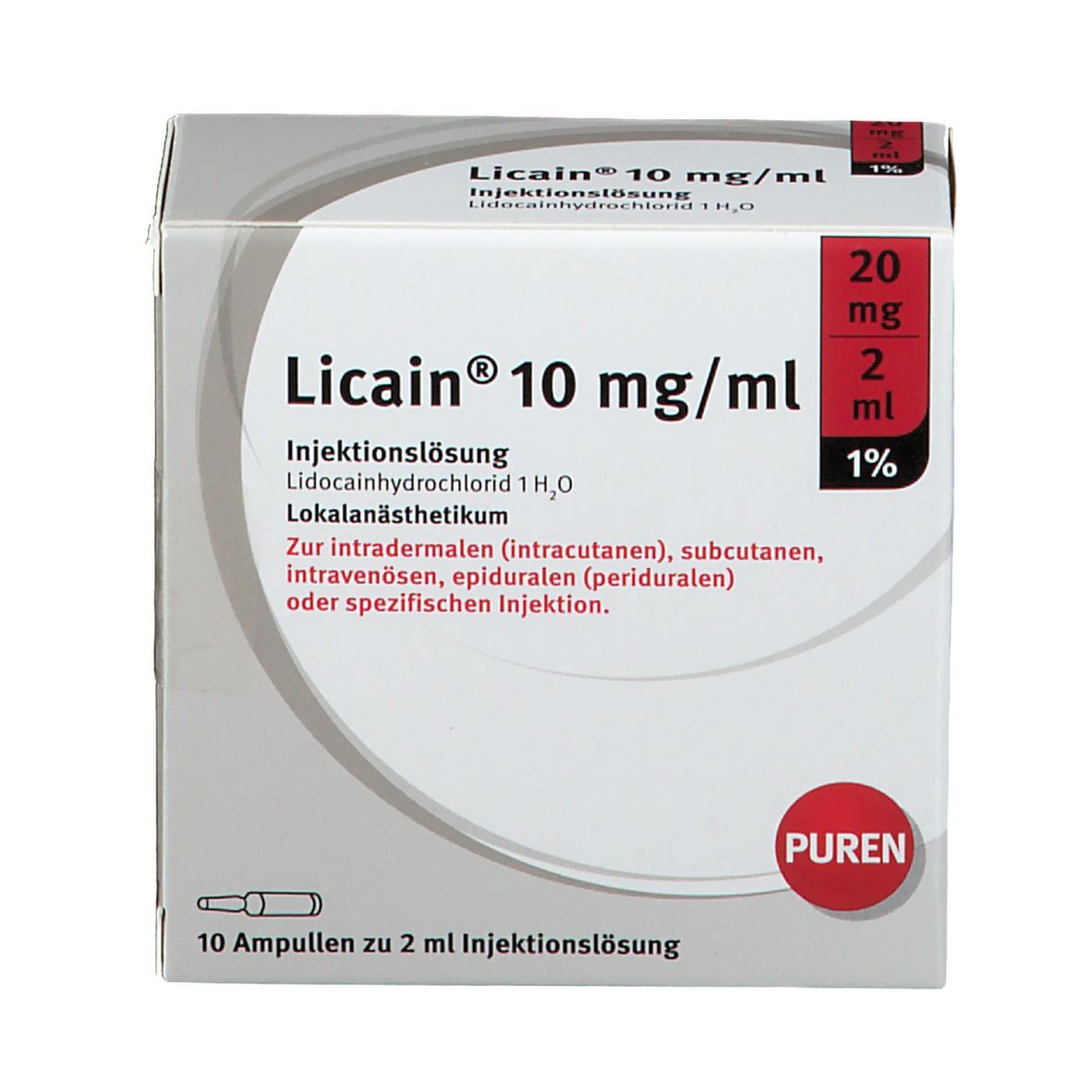 Licain®10 mg/ml