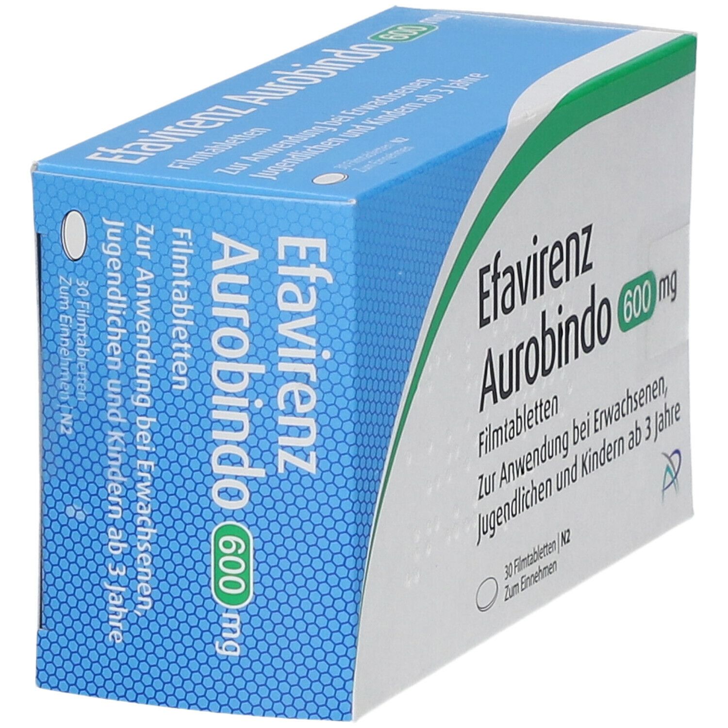 Efavirenz Aurobindo 600 mg Filmtabletten 30 St