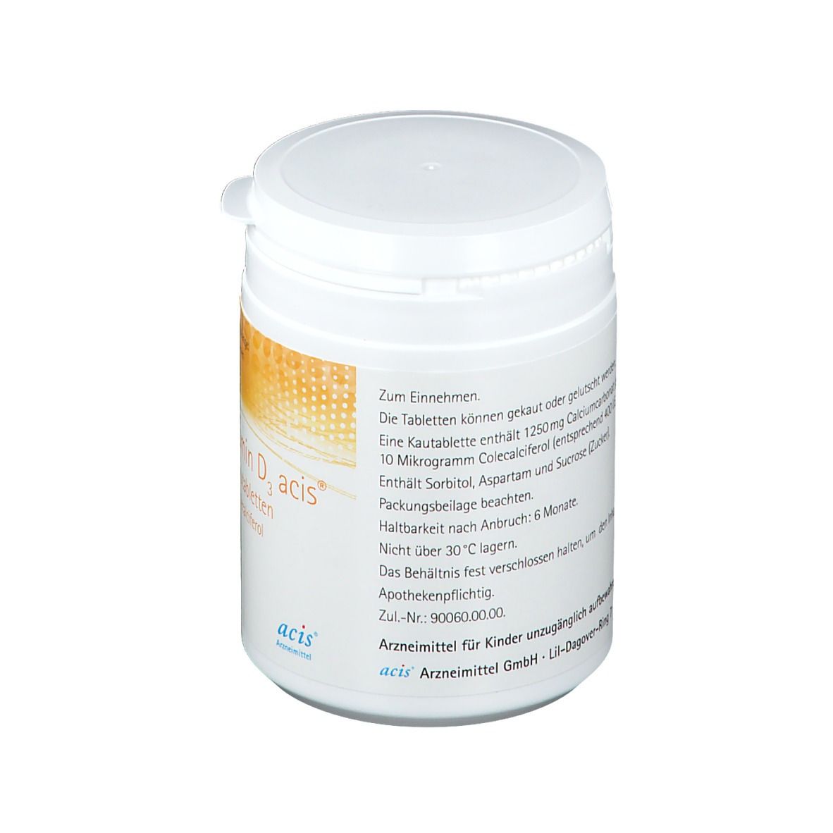 Calcium Vitamin D3 acis® 500 mg / 400 I.E.