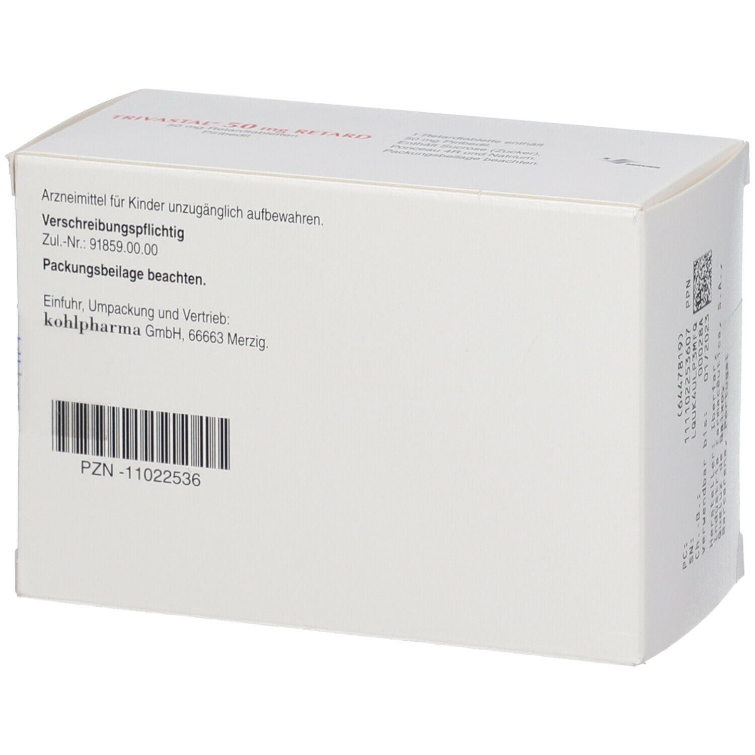 Trivastal 50 mg Retard