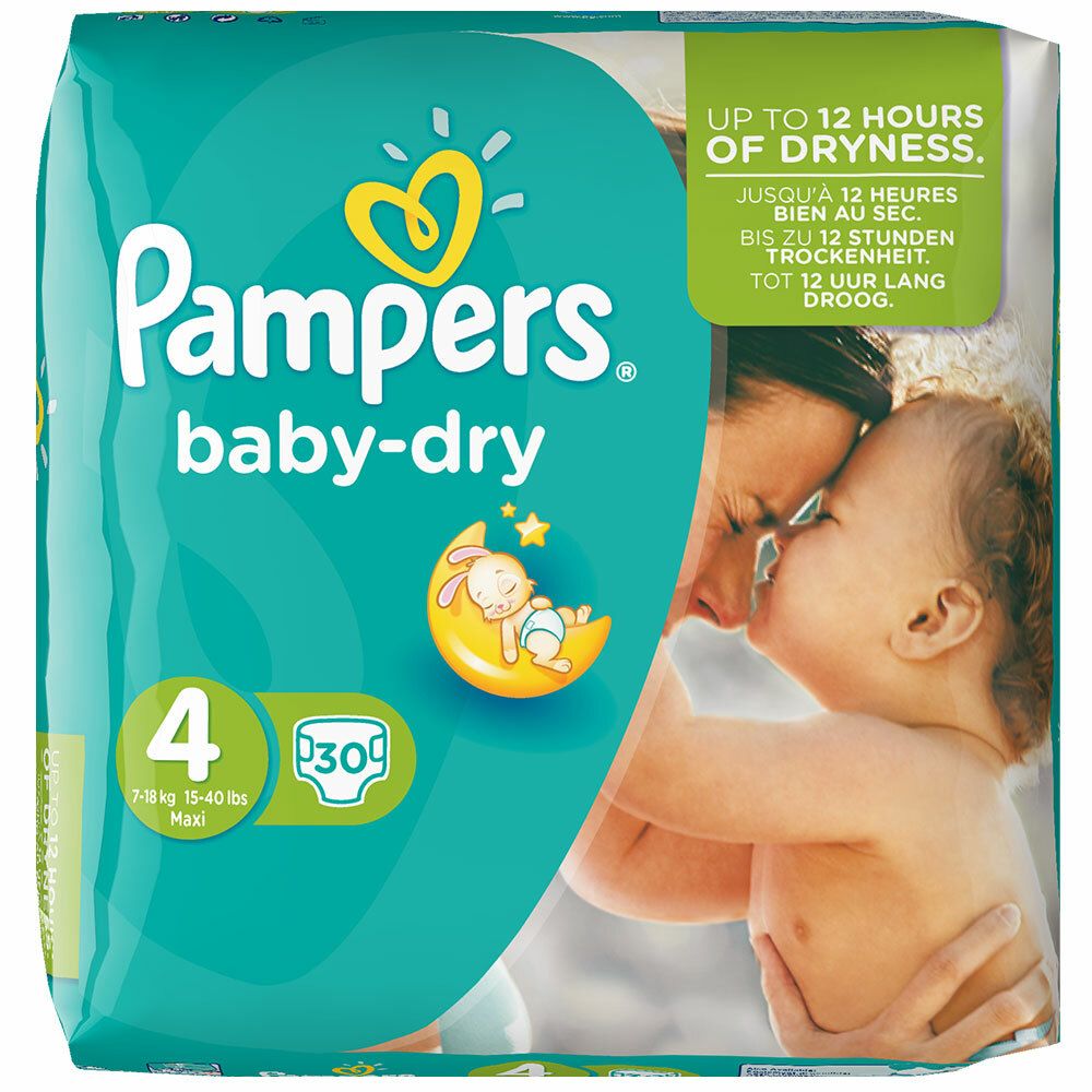 Pampers® baby-dry Gr. 4 Maxi 7-18 kg sparpack