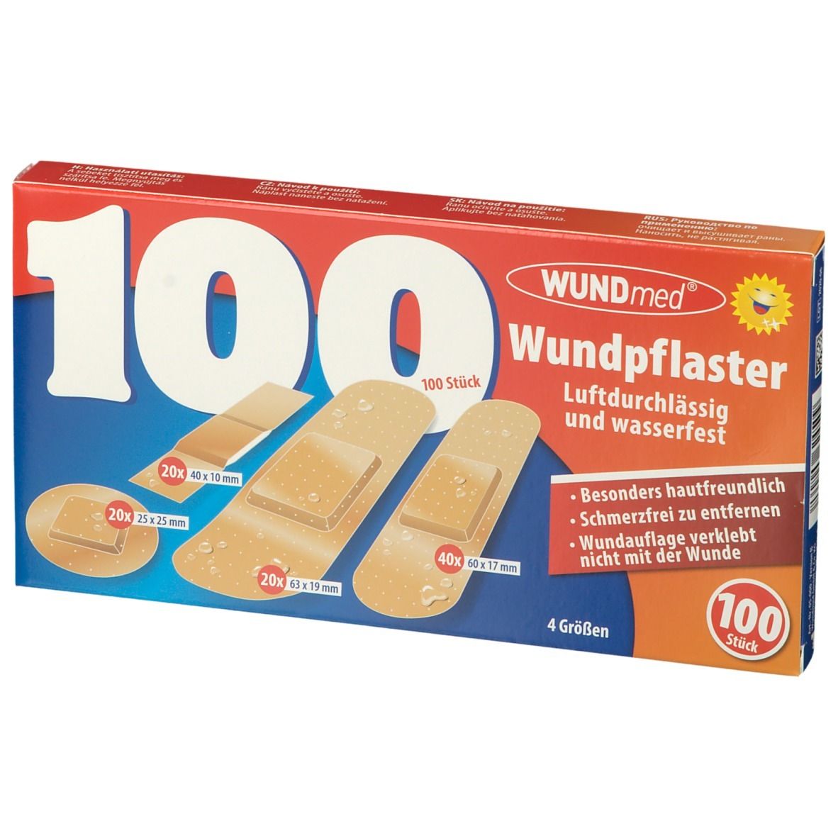 WUNDmed® Wundpflaster Sortiment 100 St - SHOP APOTHEKE