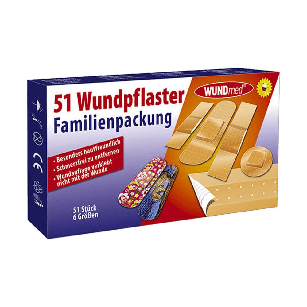 WUNDmed® Wundpflaster Familienpackung