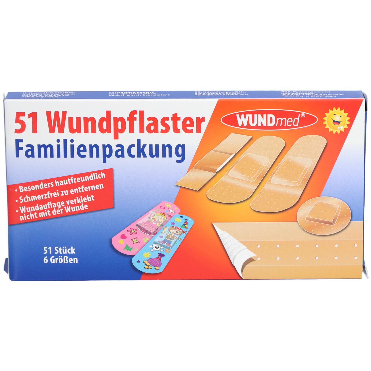 WUNDmed® Wundpflaster Familienpackung