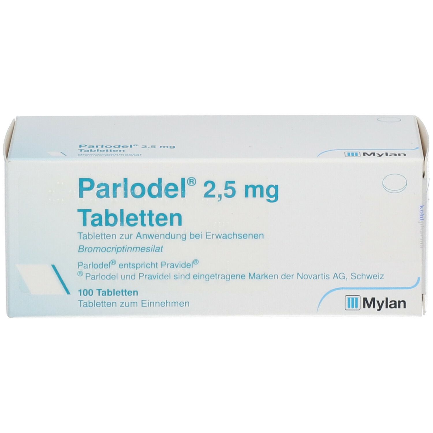 Parlodel 2,5 mg