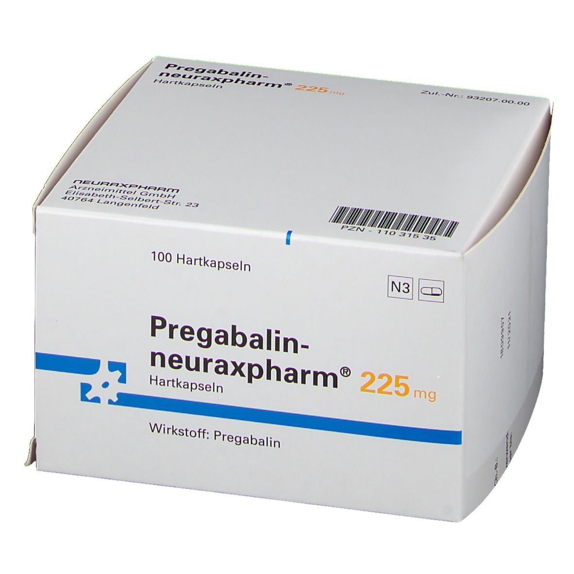 Pregabalin-neuraxpharm® 225 mg